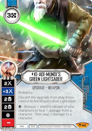 Ki-Adi-Mundi's Green Lightsaber